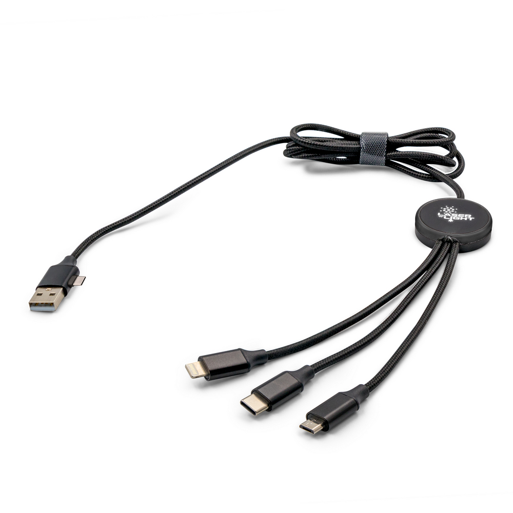 Kabel do ładowania Exclusive Collection | Jyanette - czarny