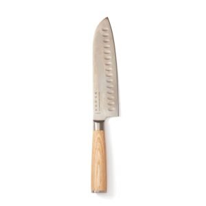 Nóż santoku VINGA Hattasan Damascus - szary