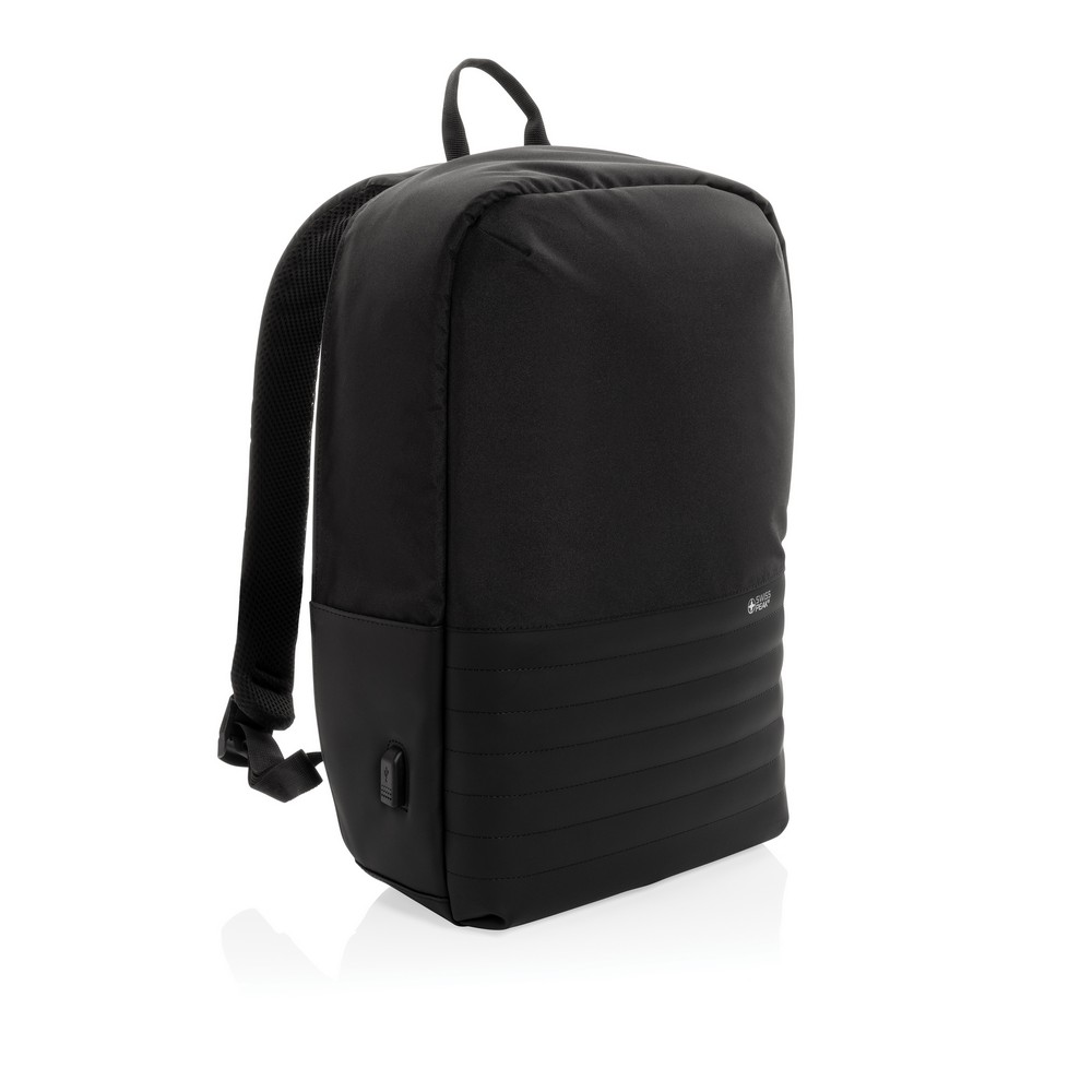 Plecak chroniący przed kieszonkowcami Swiss Peak AWARE™ RPET - czarny