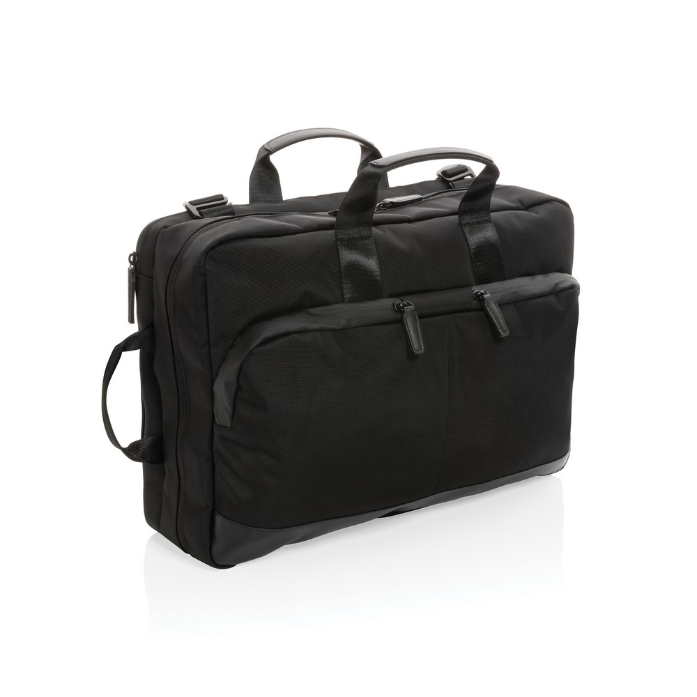 Plecak na laptopa 2 w 1 Swiss Peak AWARE™ RPET - czarny