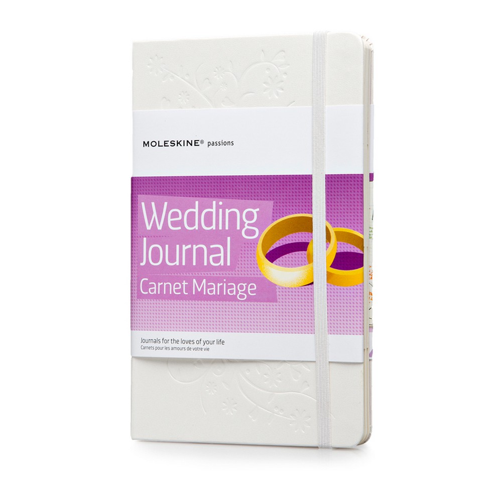 Wedding Journal - specjlany notatnik Moleskine Passion Journal - biały